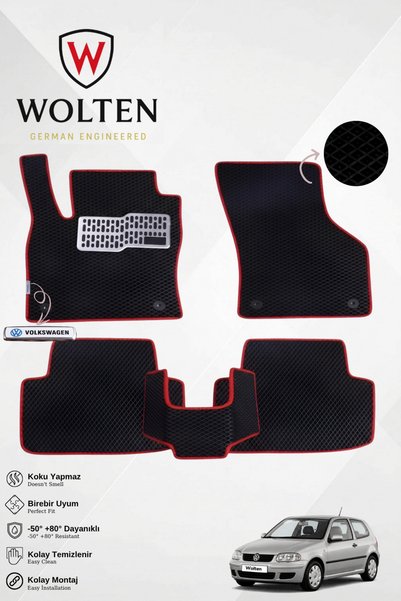 w wolten german engineered VOLKSWAGEN-POLO-6N2-(2000-2001) İÇİN EVA İÇ PASPAS...