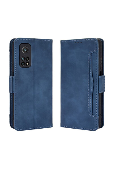 XGSM Husă tip carte pentru Xiaomi Mi 10T 5G/10T Pro 5G, cu slot pentru card, ...