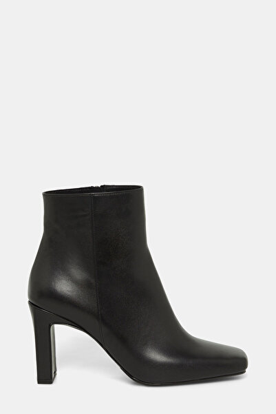 W Collection DERİ TOPUKLU BOT
