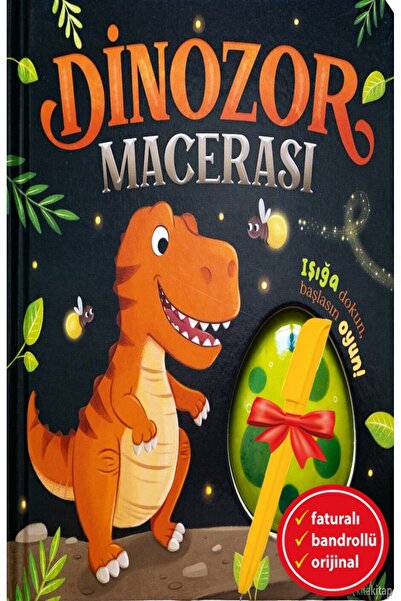 Net Çocuk Yayınları Alfa Kalem+ Işığıma Dokun - Dinozor Macerası - Hardcover ...