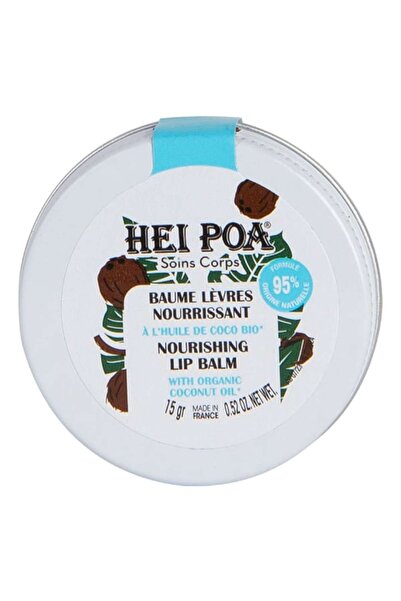 Hei Poa Nourishing Lip Balm Ενυδατικό Βάλσαμο Χειλιών Λάδι Καρύδας 15g