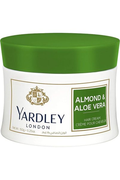 YARDLEY كريم الشعر لندن باللوز والصبار، لترطيب الشعر والعناية به طوال اليوم -...