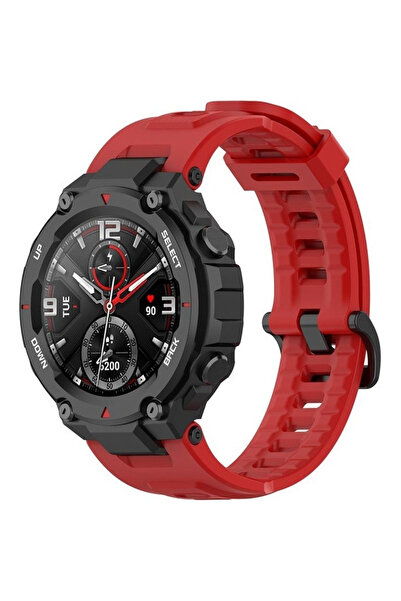 XGSM Curea de silicon pentru Amazfit T-Rex/T-Rex PRO, Roșu