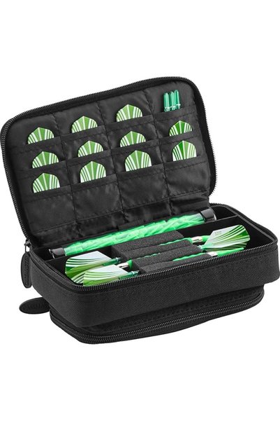 Casemaster Plazma Plus, 3 Dart Case for Soft and Steel Tip Darts Features Lar...