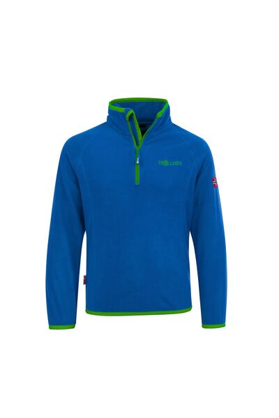 Trollkids Hanorac fleece cu jumătate de fermoar pentru copii Nordland, căldur...