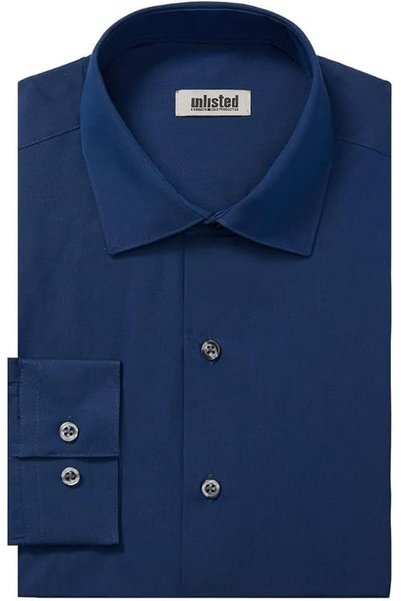 Kenneth Cole New York قميص رجالي من كينيث كول بقصة عادية ولون موحد (عبوة من ق...