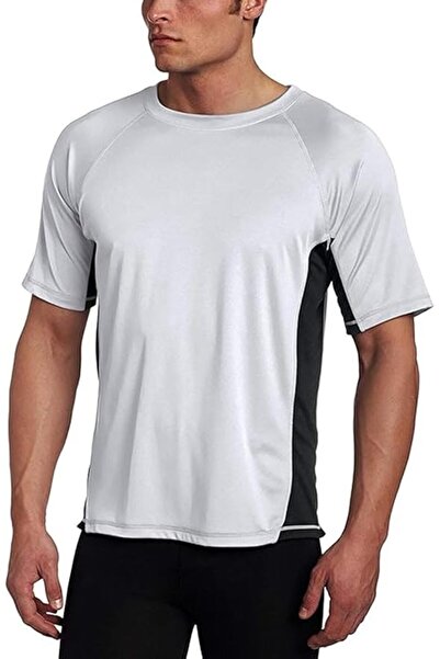 Kanu Surf قميص سباحة رجالي من Cb Rashguard بعامل حماية من الأشعة فوق البنفسجي...