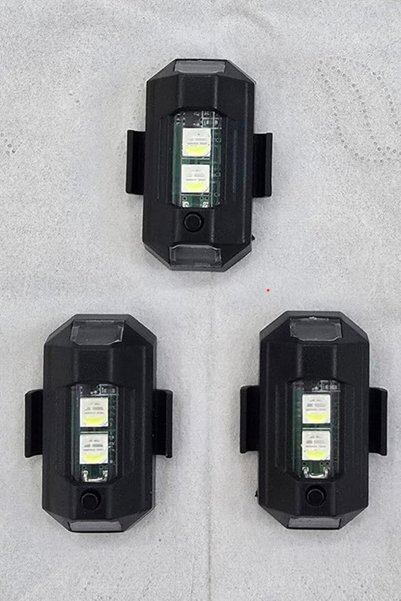 GENERAL 3-Pack 7-Color Rgb Rechargeable Led Soccer Stadium Light, USB Recharg...