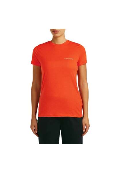 Icebreaker Tricou de damă 150 Tech Lite III Merino Portocaliu XS