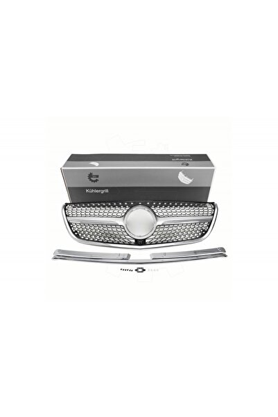 ESEN SKV Gril radiator Diamant, argintiu, Mercedes Vito (W447, 2016-2019) A44...
