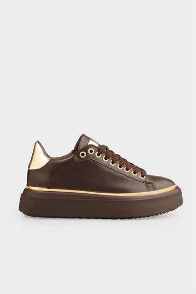Elle Shoes Kahve Kadın Spor Ayakkabı