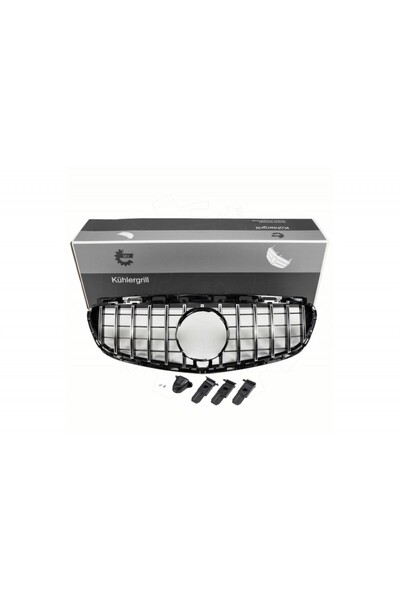 ESEN SKV Gril radiator Mercedes GTR, argintiu, Clasa E (W212, 2013-2015) A212...