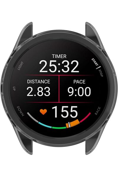 LOKEKE متوافق مع غطاء حماية Garmin Forerunner165,165Music، غطاء حماية من مادة...