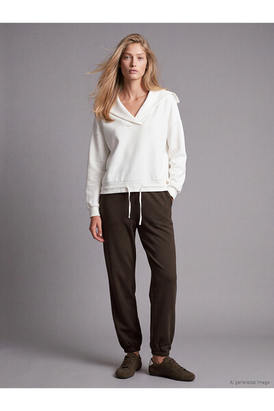 LC Waikiki Two Mt Shop Quality Natuvera Brown Women's Jogger Sweatpants with ...