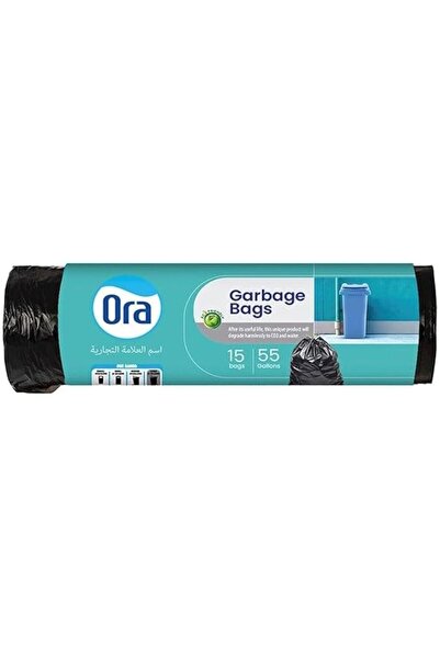 Ora Garbage Bags, 55 Gallon Capacity