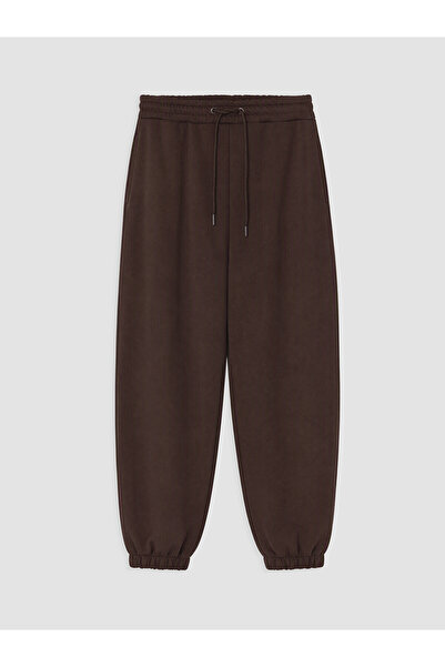 LC Waikiki Two Mt Shop Quality Lcw Everyday Brown Women's Thick Jogger Sweatp...