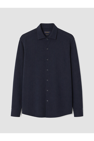 LC Waikiki Nevavm Farkıyla Southblue Navy Blue Interlock Plain Narrow & Slim ...