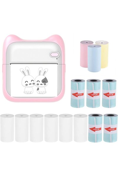 Generic Morelian Mini Pocket Photo Printer Portable Thermal Printing Machine ...