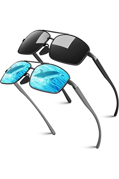 Generic Polarized Sports Sunglasses for Men, Square Polarized Sunglasses for ...