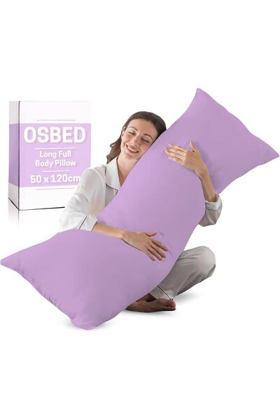 Generic OSBED Soft & Comfy Long Pillow for Side Sleepers | Premium Large Body...