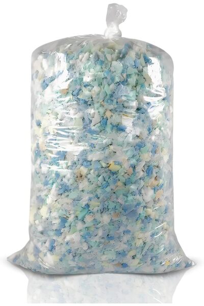 Generic OSBED Shredded Memory Foam for Bean Bag Filling, Dog Bed, Pillows, So...