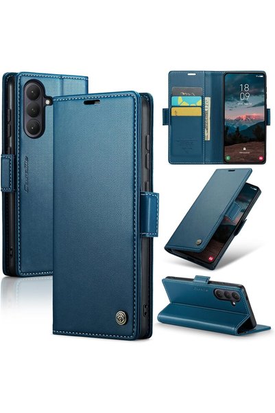 Generic for iPhone 15 Flip Case, PU Leather Wallet Cover with RFID Blocking, ...