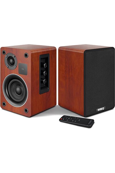 Generic Active Bluetooth 5.3 Bookshelf Speakers, Black