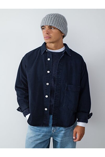 BALMAIN Jachetă din denim Cămașă din denim