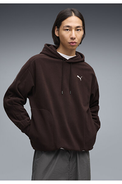 Puma Pánská zimní mikina s kapucí Essentials Elevated Relaxed