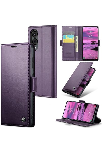Generic for iPhone 15 Flip Case, PU Leather Wallet Cover with RFID Blocking, ...