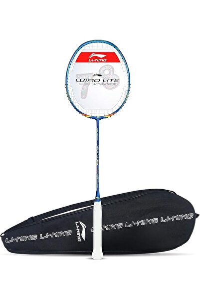Li-Ning Wind Lite Strung Badminton Racquet with Free Full Cover (78 Grams. Po...