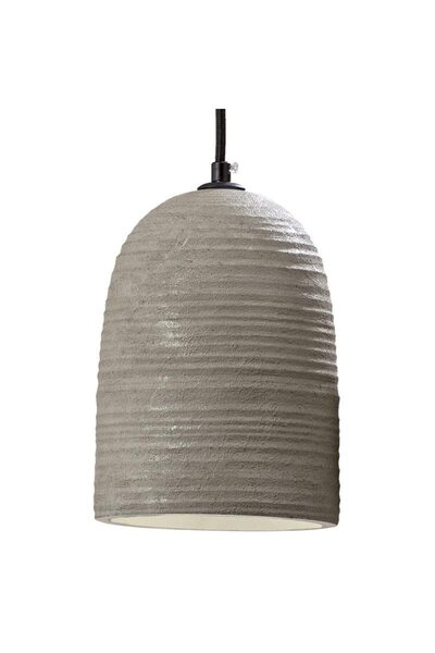 Loft Lampă suspendată din ciment gri