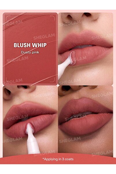 SHEGLAM Marshmallow Puff Lip Blur Pen-136 Blush Whip