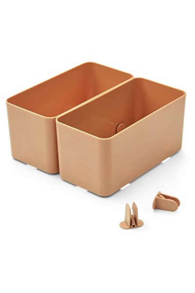 Liewood Set de 2 organizatoare, Tuscany Rose, 60% plastic reciclat, mărime mare