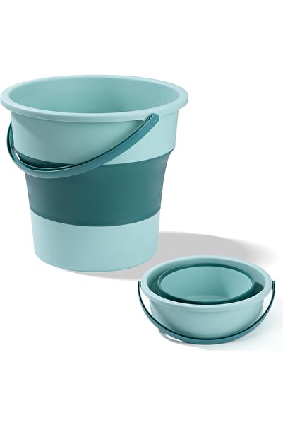 Generic Collapsible Water Bucket, Car Cleaning Bucket With Comfortable Carry ...