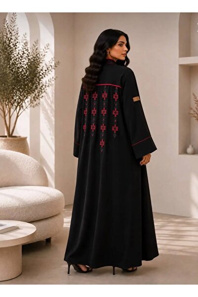LORINE Black Abaya for Women Very Stylish Abaya Lmaura
