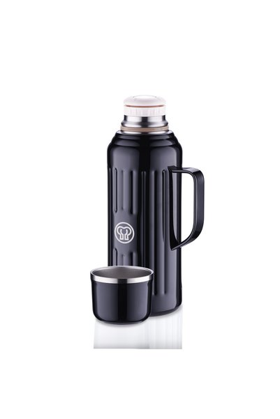 KORKMAZ Comfort Siyah Termos 1.1 Litre A5667-1