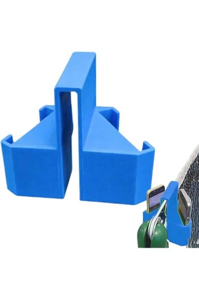 Generic حامل كاميرا لشبكة التنس، حامل هاتف بمنظورين لتسجيل المباريات، حامل ها...