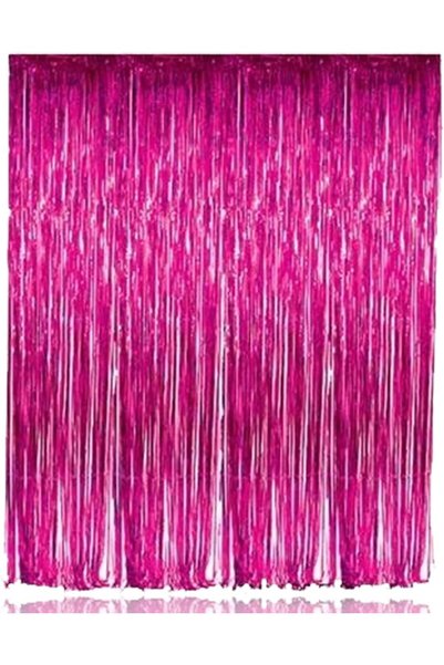 Generic Brain Giggles Metallic Foil Curtain For Birthday Party Decoration Fri...