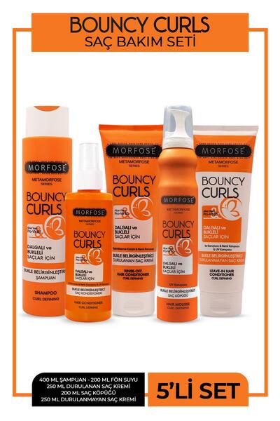Morfose Metamorfose Bouncy Curls Bukle Belirginleştirici 5 li Set