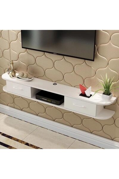 Generic TV Floating Shelf TV Wall Shelves Floating TV Stand Component Shelf, ...