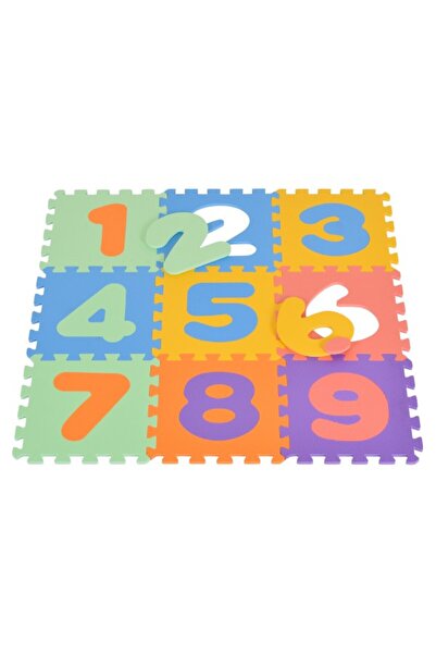 Moni Toys Covoraș Puzzle EVA Moni Toys, 9 Piese cu Numere, 89x89 cm, Colorat,...