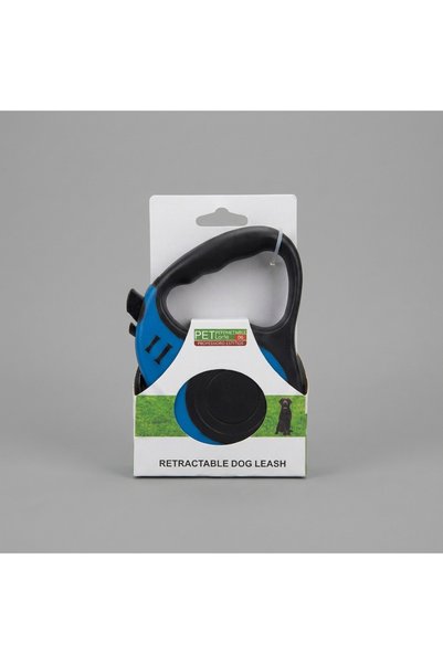 İthal 3-Meter Long Durable Cat and Dog Walking Leash with Automatic Retractab...
