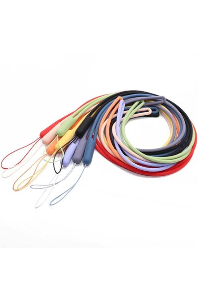 Generic Silicone Rope 17cm Length Mobile Phone Mini Electronic Device Holder ...