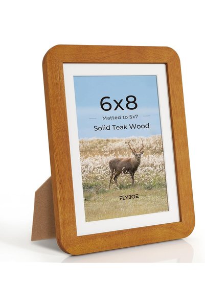 Generic 8x10 Picture Frame, Display Pictures 5x7 with Mat or 8x10 Without Mat...