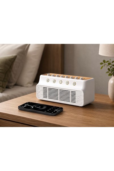 Enshall Doğa Sesli Auhma 1800 Mah Şarjlı Akıllı Uyku Arkadaşı +Bluetooth hopa...