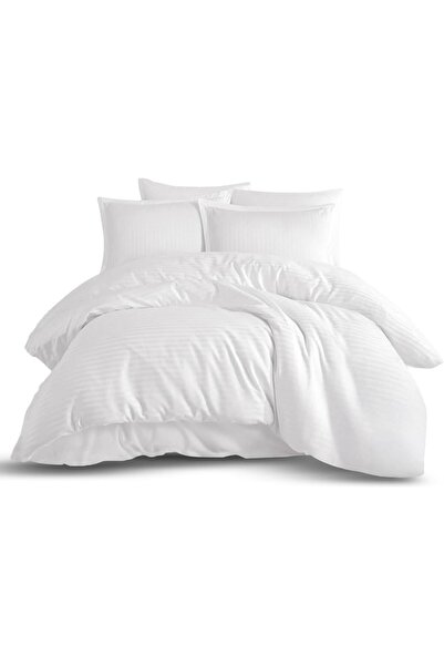 Generic Luxury Hotel Bedspread Vip 100% Cotton (White, 180X200)
