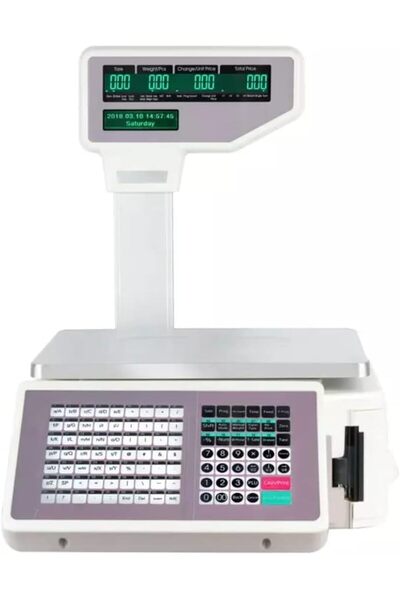 Generic TQ30 Label Printing Scales 30 KG ميزان باركود الكتروني للمحلات