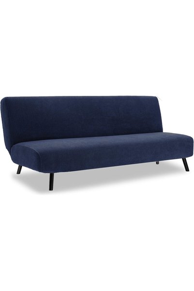 Generic Armless Polyester Spandex Stretch Futon Slipcover Protector 3 Seater ...