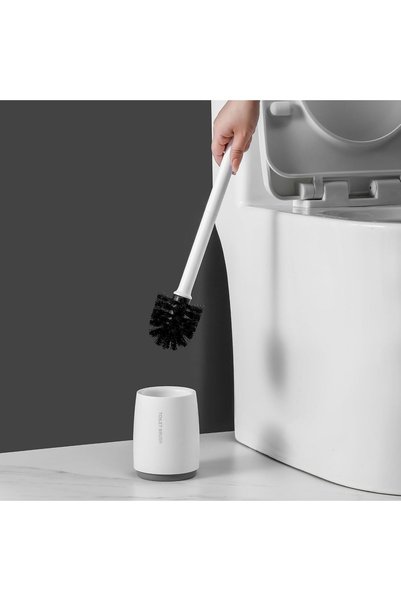 Generic Toilet Brush and Holder Set, Premium Toilet Bowl Brush and Solid Hold...